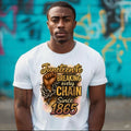 DTF Transfers Juneteenth breaking every chain