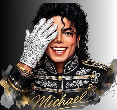 DTF Transfers Micheal Jackson