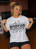 Screen Print transfer made to worship