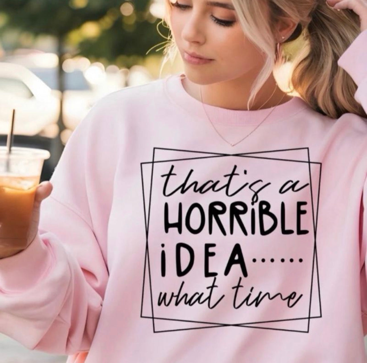 Screen Prints that’s a horrible idea….what time