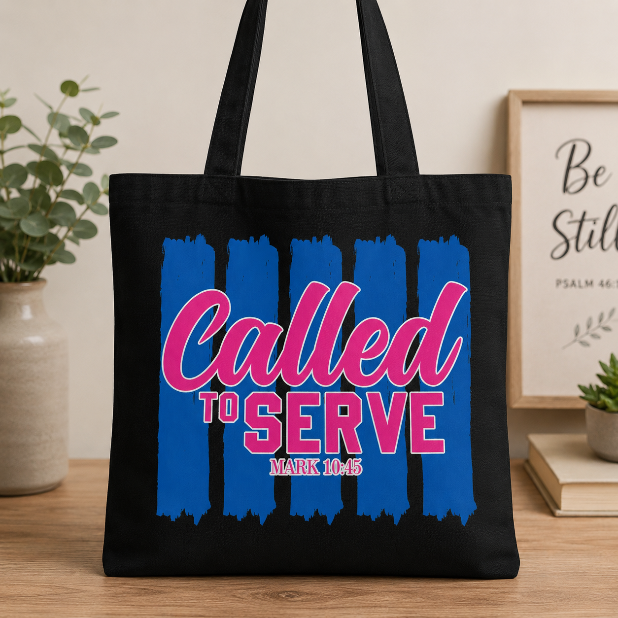 Tote bag Called to serve