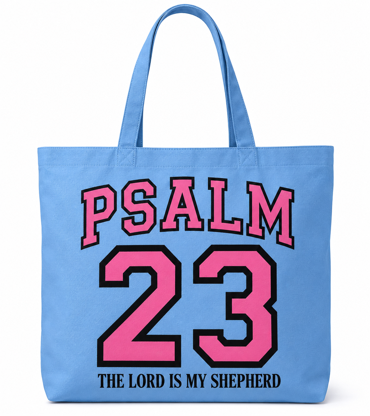 Tote bag Psalm  23 The Lord is my Shepherd