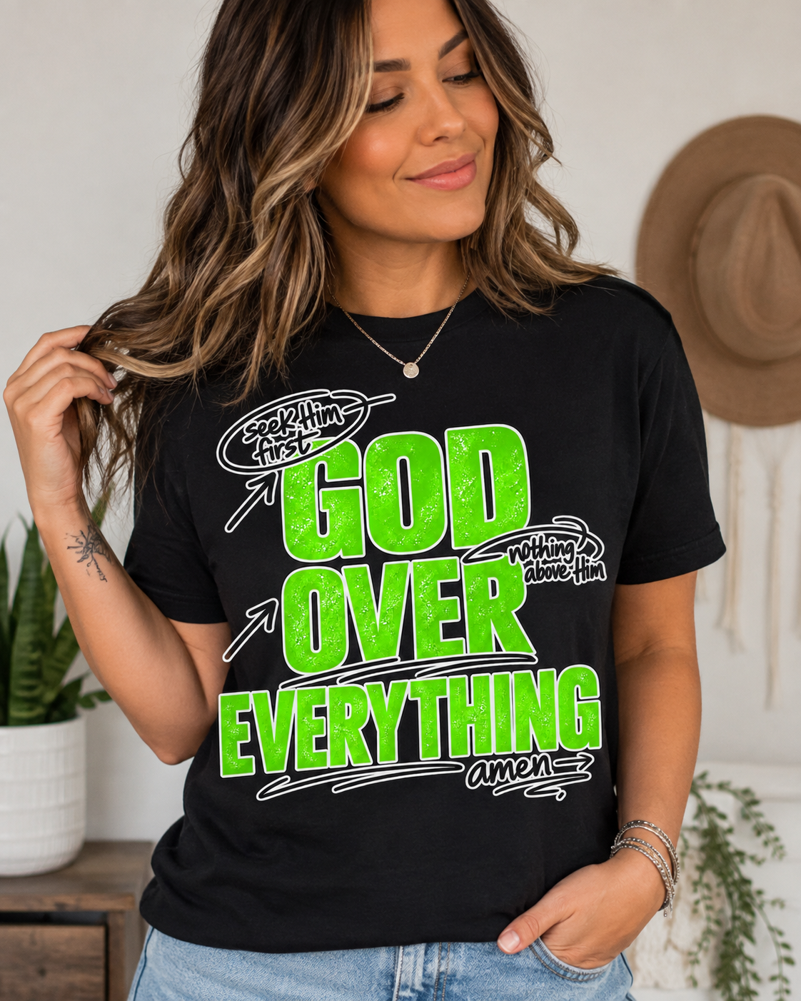 DTF Transfers God over everything