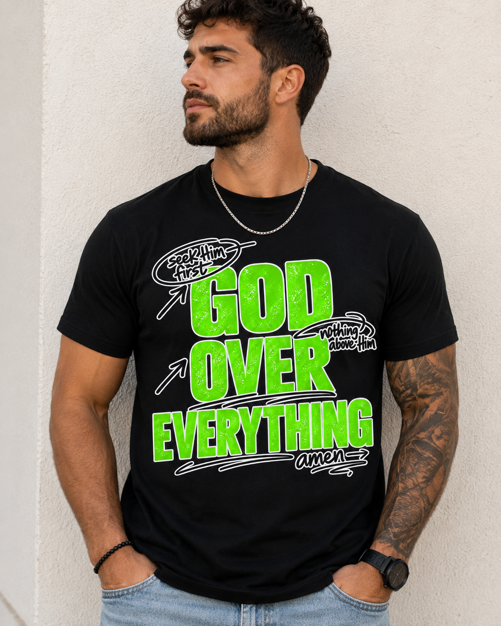 DTF Transfers God over everything