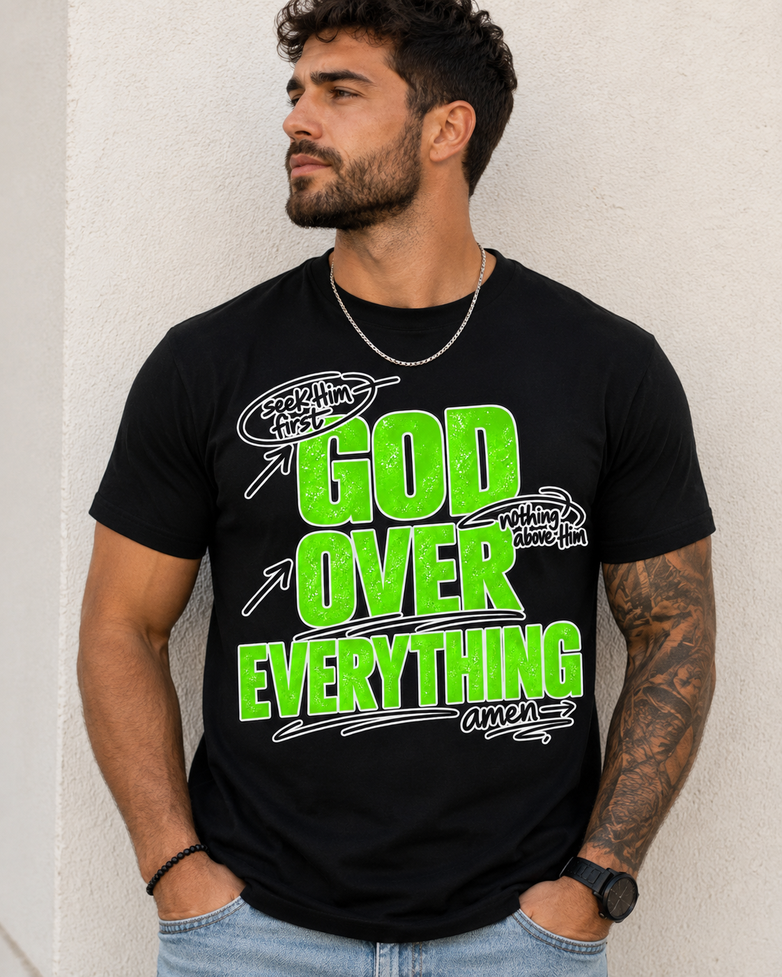 DTF Transfers God over everything